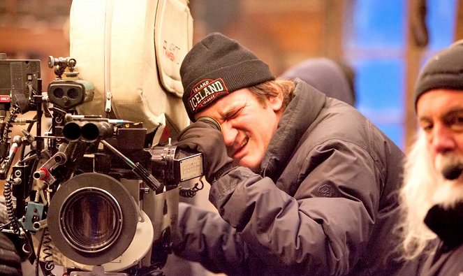 Aljas nyolcas - Forgatási fotók - Quentin Tarantino