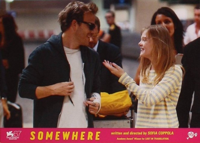 Somewhere - Cartes de lobby - Stephen Dorff, Elle Fanning