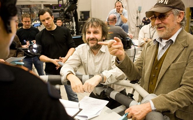 Las aventuras de Tintín: El secreto del Unicornio - Del rodaje - Peter Jackson, Steven Spielberg