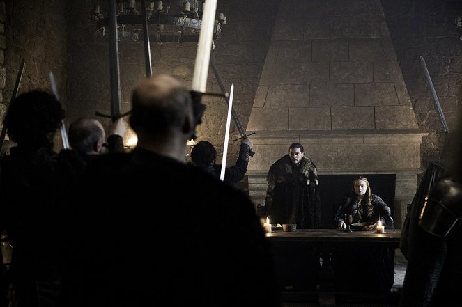 Game Of Thrones - Die Winde des Winters - Filmfotos - Kit Harington, Sophie Turner