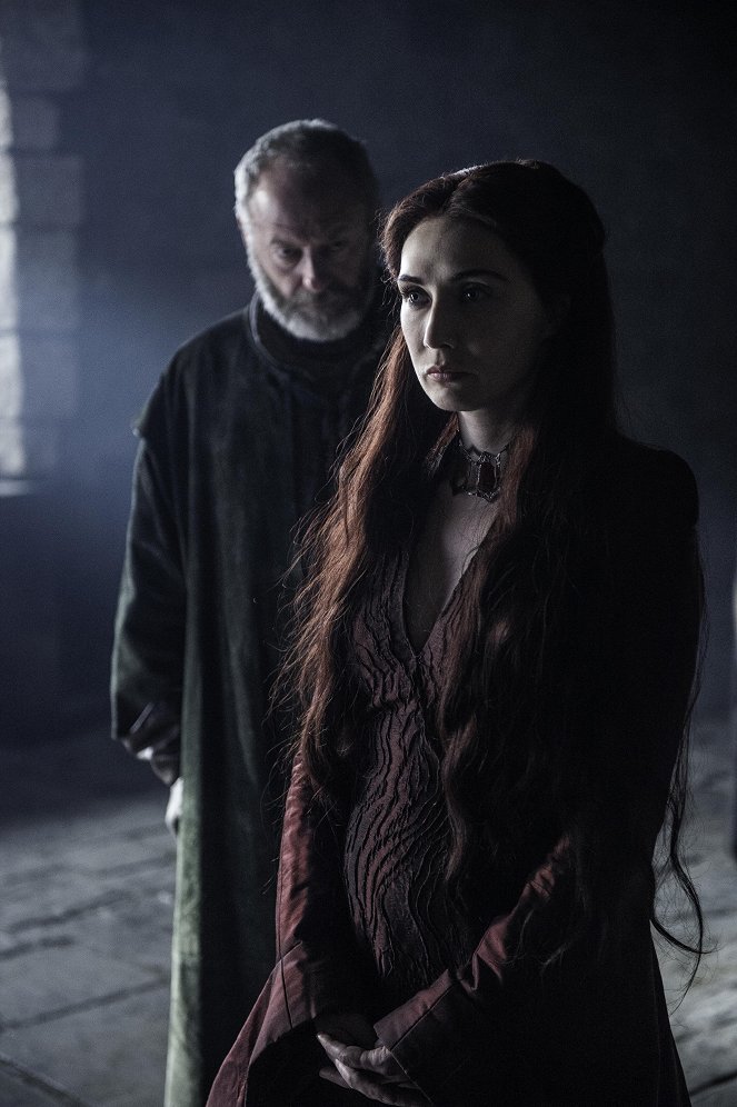 Game of Thrones - The Winds of Winter - Van film - Liam Cunningham, Carice van Houten