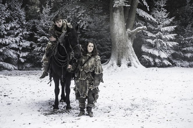 Gra o tron - Season 6 - The Winds of Winter - Z filmu - Isaac Hempstead-Wright, Ellie Kendrick