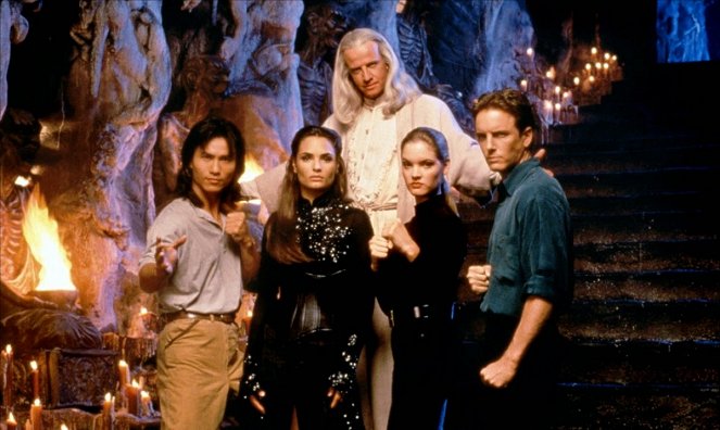 Mortal Kombat - Promoción - Robin Shou, Talisa Soto, Christopher Lambert, Bridgette Wilson, Linden Ashby