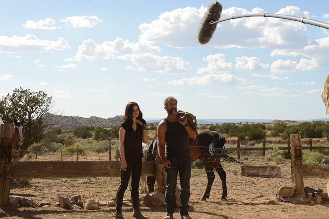 Blood Father - Del rodaje - Erin Moriarty, Mel Gibson