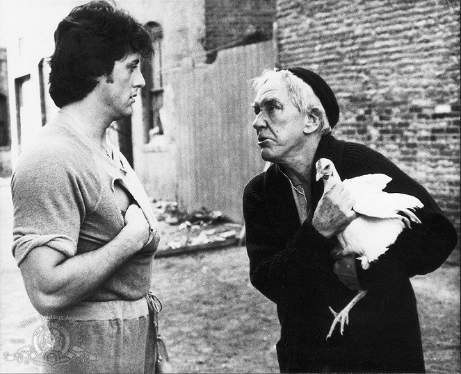 Rocky II - De la película - Sylvester Stallone, Burgess Meredith