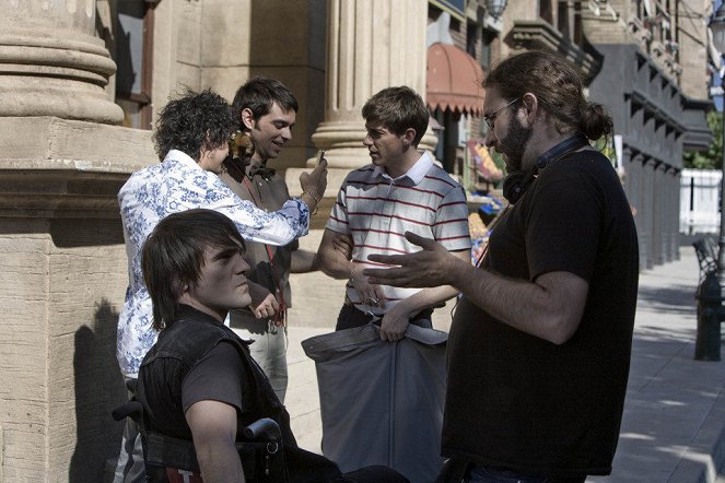 Fuga de cerebros 2 - De filmagens - Alberto Amarilla, Adrián Lastra, Carlos Therón