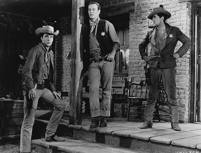 Rio Bravo - Filmfotók - Ricky Nelson, John Wayne, Dean Martin