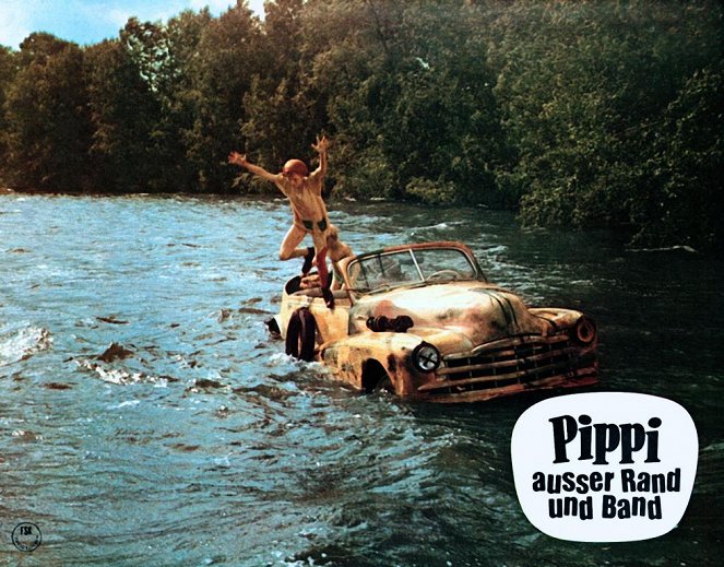 På rymmen med Pippi Långstrump - Cartes de lobby - Inger Nilsson, Pär Sundberg