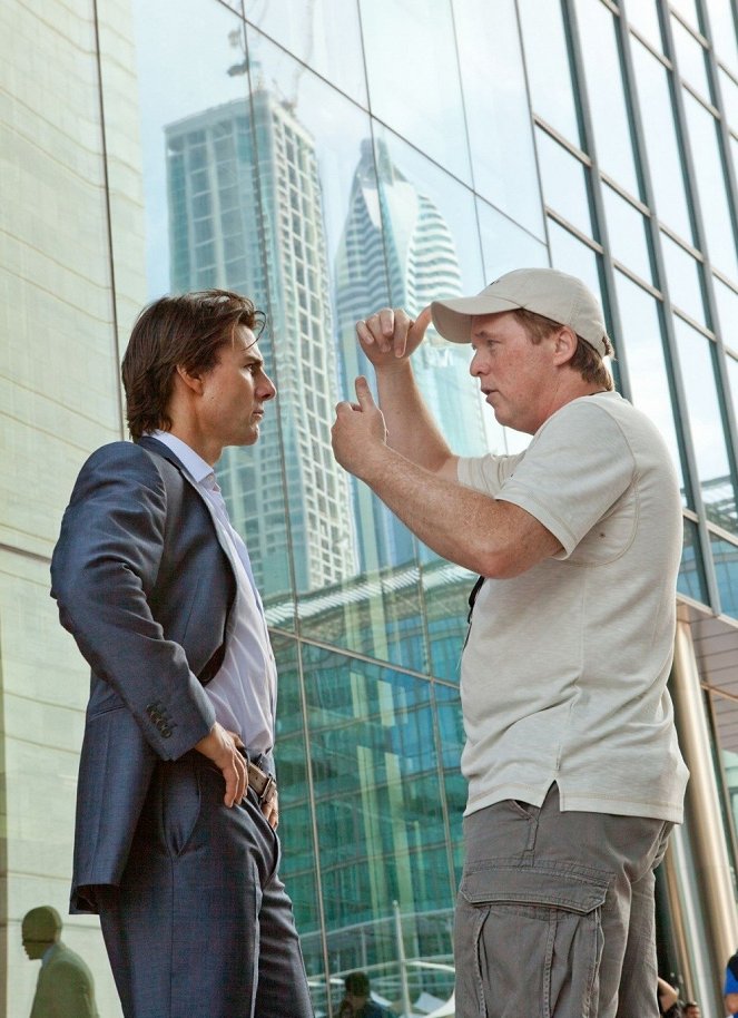 Mission: Impossible - Ghost Protocol - Z natáčení - Tom Cruise, Brad Bird