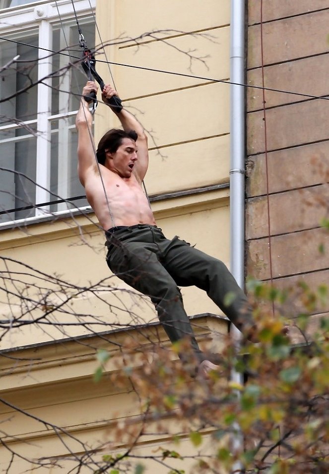 Mission: Impossible 4 - Phantom Protokoll - Dreharbeiten - Tom Cruise