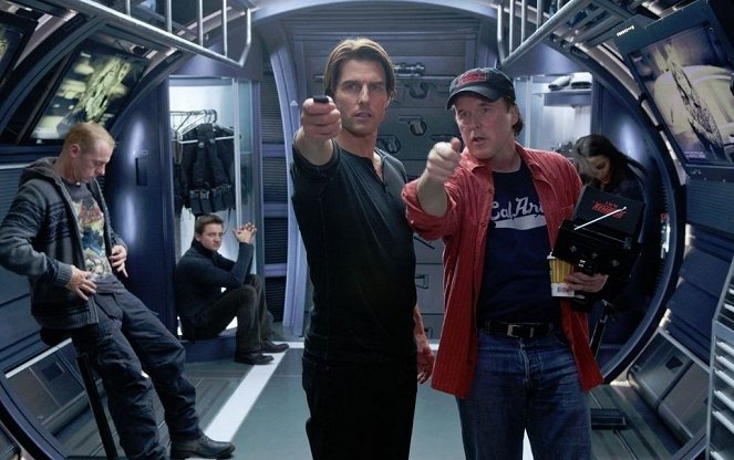 Mission: Impossible - Ghost Protocol - Z natáčení - Tom Cruise, Brad Bird