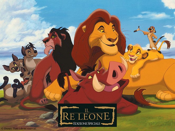 Le Roi Lion - Cartes de lobby