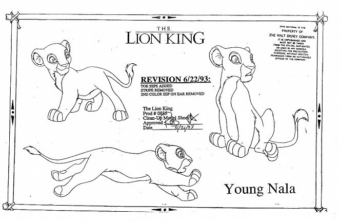Król Lew - Grafika koncepcyjna