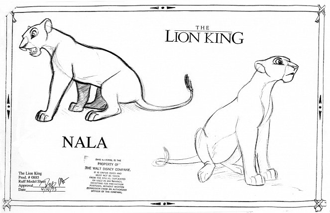 Le Roi Lion - Concept Art