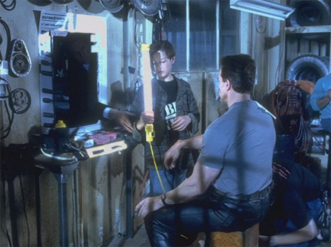 Terminator 2 - Tag der Abrechnung - Dreharbeiten - Edward Furlong