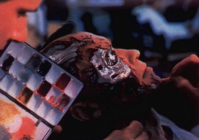 Terminator 2: Tuomion päivä - Kuvat kuvauksista - Arnold Schwarzenegger