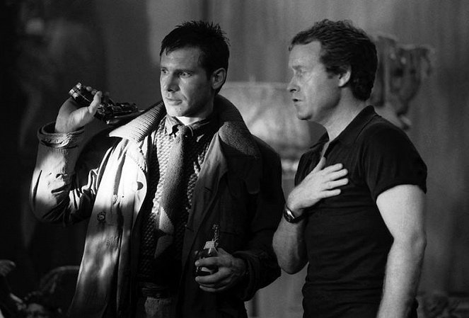 Blade Runner - Kuvat kuvauksista - Harrison Ford, Ridley Scott
