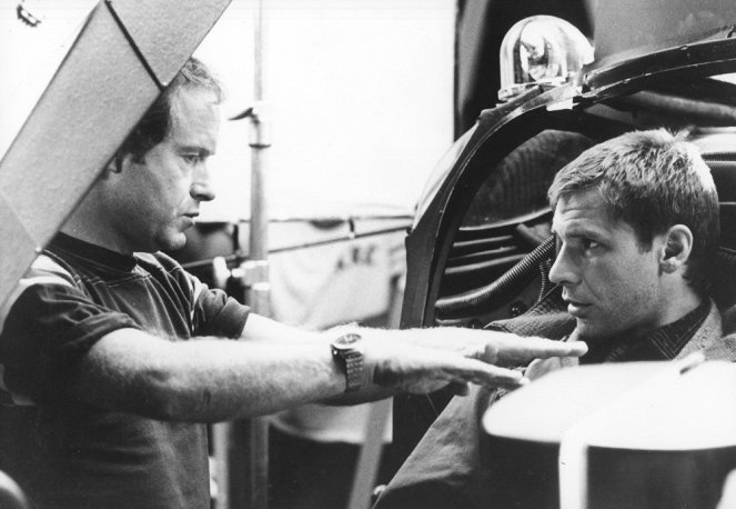 Szárnyas fejvadász - Forgatási fotók - Ridley Scott, Harrison Ford