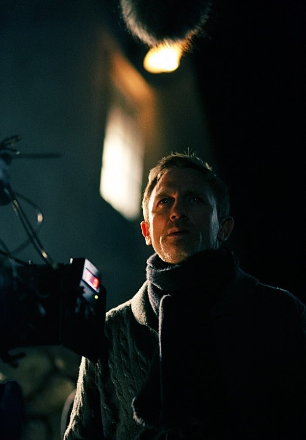 Millennium: Los hombres que no amaban a las mujeres - Del rodaje - Daniel Craig