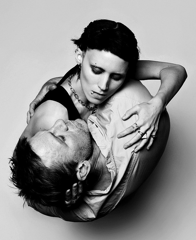 The Girl with the Dragon Tattoo - Promokuvat - Daniel Craig, Rooney Mara