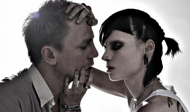 Verblendung - Werbefoto - Daniel Craig, Rooney Mara