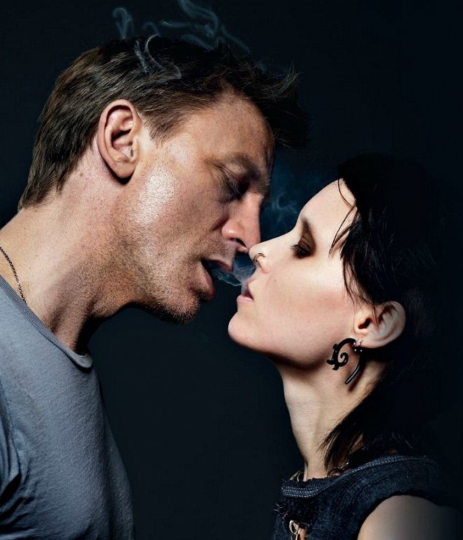 Verblendung - Werbefoto - Daniel Craig, Rooney Mara