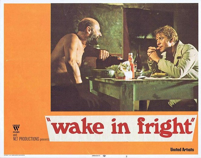 Wake in Fright - Lobby Cards - Donald Pleasence, Gary Bond