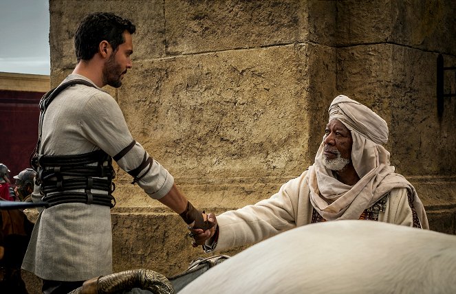 Ben-Hur - Van film - Jack Huston, Morgan Freeman