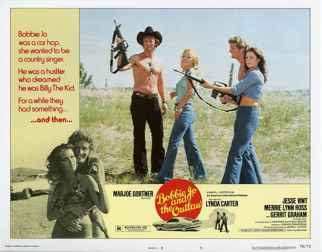 Bobbie Jo and the Outlaw - Mainoskuvat - Jesse Vint, Merrie Lynn Ross, Marjoe Gortner, Lynda Carter