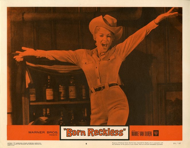 Born Reckless - Cartes de lobby - Mamie Van Doren