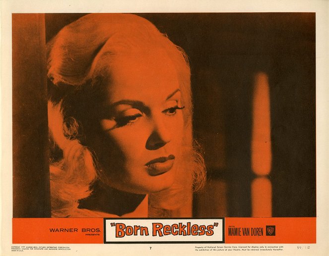 Born Reckless - Lobbykarten - Mamie Van Doren