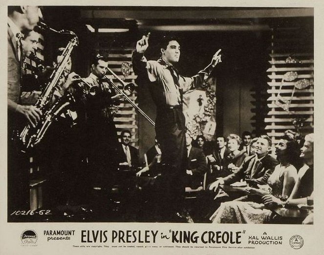 Bagarres au King Creole - Cartes de lobby - Elvis Presley