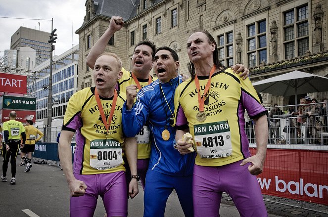 De marathon - Filmfotos - Marcel Hensema, Frank Lammers, Mimoun Oaïssa, Martin van Waardenberg