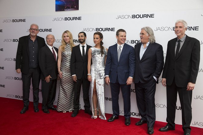 Jason Bourne - Events - Julia Stiles, Riz Ahmed, Alicia Vikander, Matt Damon, Paul Greengrass