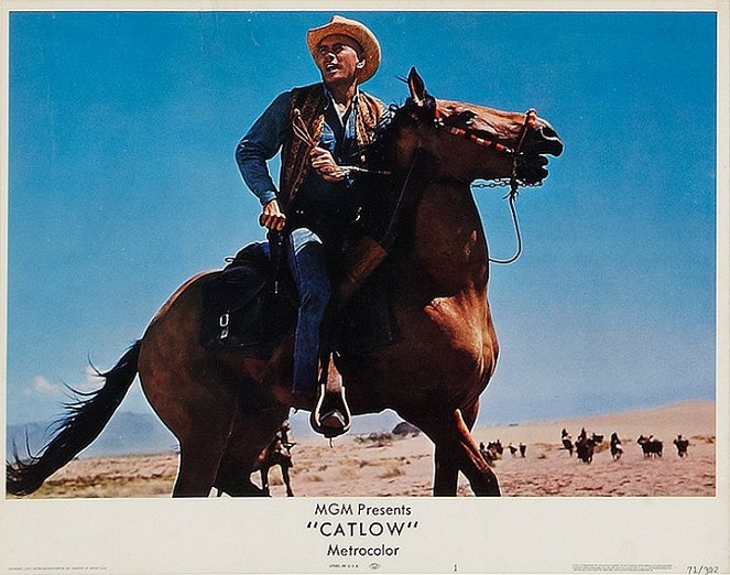 Catlow - Cartões lobby - Yul Brynner