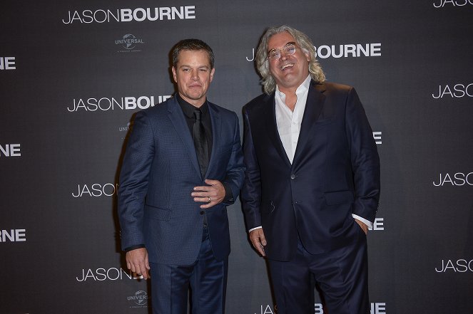 Jason Bourne - Z imprez - Matt Damon, Paul Greengrass