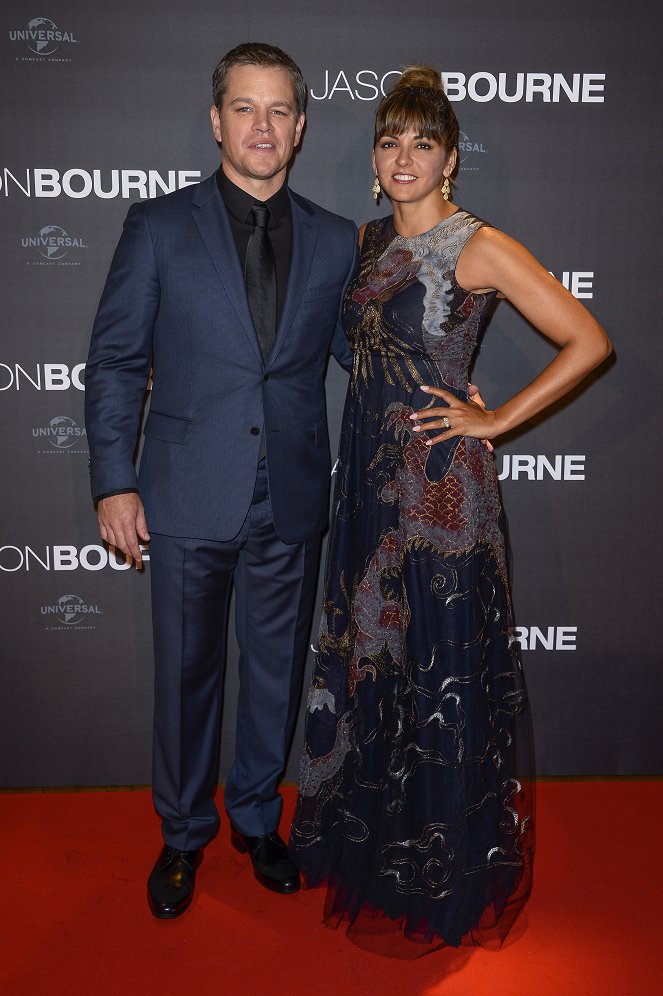 Jason Bourne - Eventos - Matt Damon, Luciana Barroso