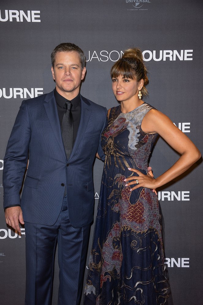 Jason Bourne - Eventos - Matt Damon, Luciana Barroso