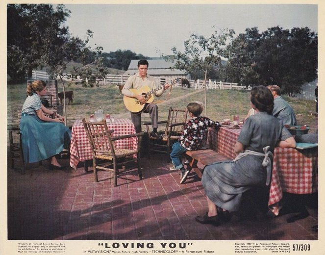 Gold aus heißer Kehle - Lobbykarten - Dolores Hart, Elvis Presley