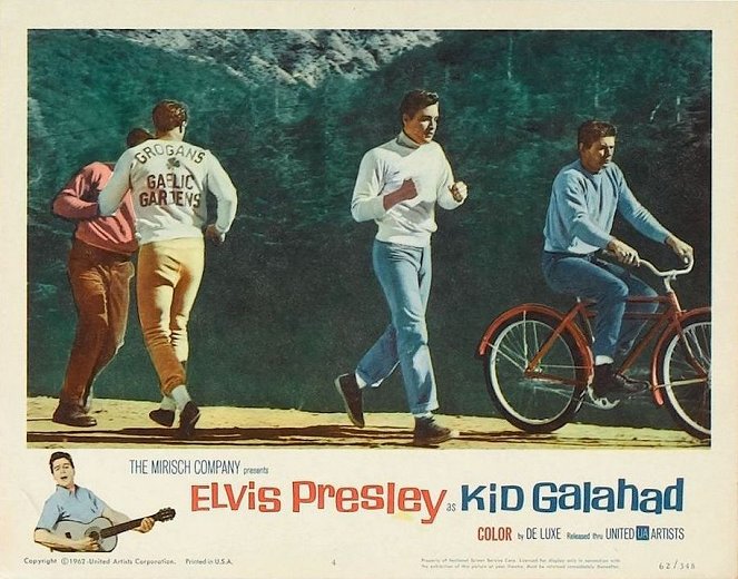 Kid Galahad - Cartões lobby - Elvis Presley
