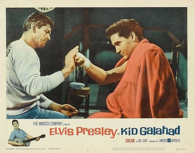 Kid Galahad - Cartões lobby - Charles Bronson, Elvis Presley