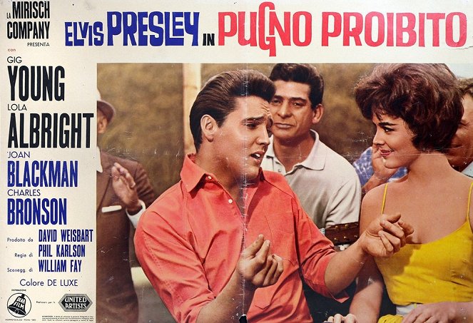 Harte Fäuste, heiße Liebe - Lobbykarten - Elvis Presley