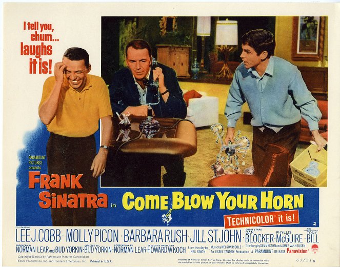 Come Blow Your Horn - Lobby Cards