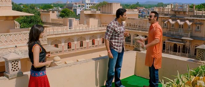 Bol Bachchan - Z filmu - Abhishek Bachchan, Ajay Devgan