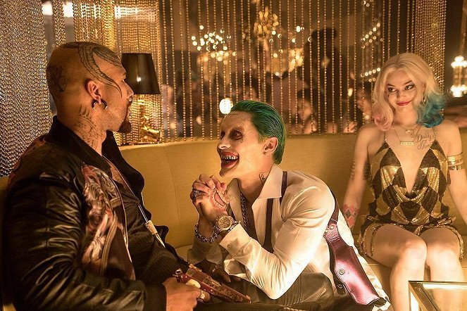 Suicide Squad - Filmfotos - Jared Leto, Margot Robbie