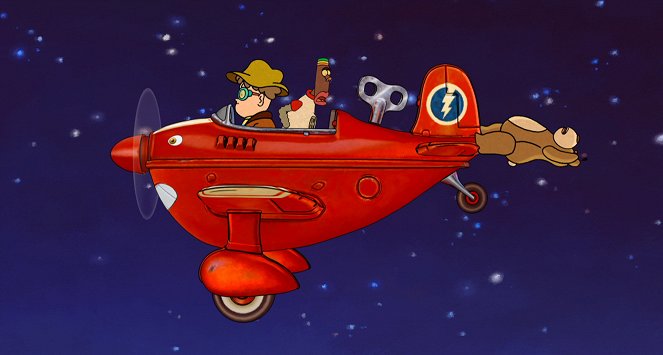As Aventuras do Avião Vermelho - Z filmu
