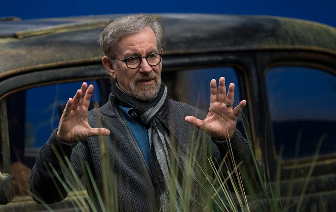 Obr Dobr - Z natáčení - Steven Spielberg