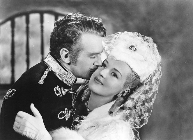 Dáma v hermelínu - Z filmu - Douglas Fairbanks Jr., Betty Grable