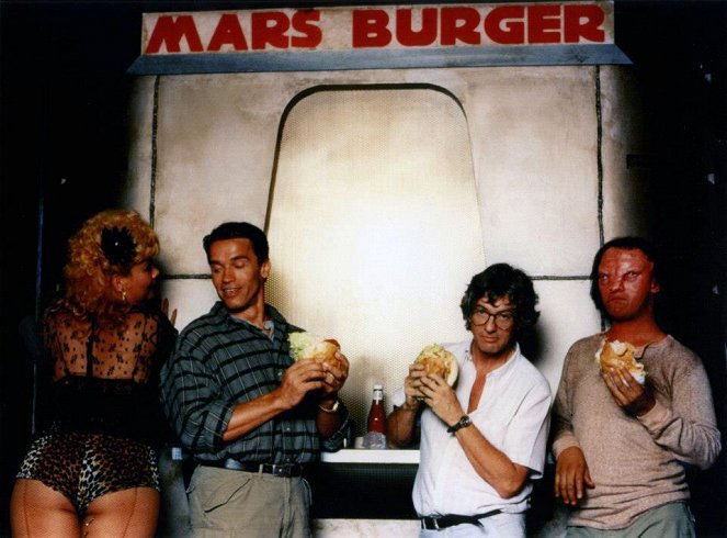 Total Recall - Tournage - Arnold Schwarzenegger, Paul Verhoeven