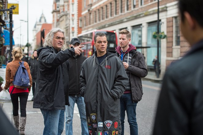Jason Bourne - Z natáčení - Paul Greengrass, Matt Damon